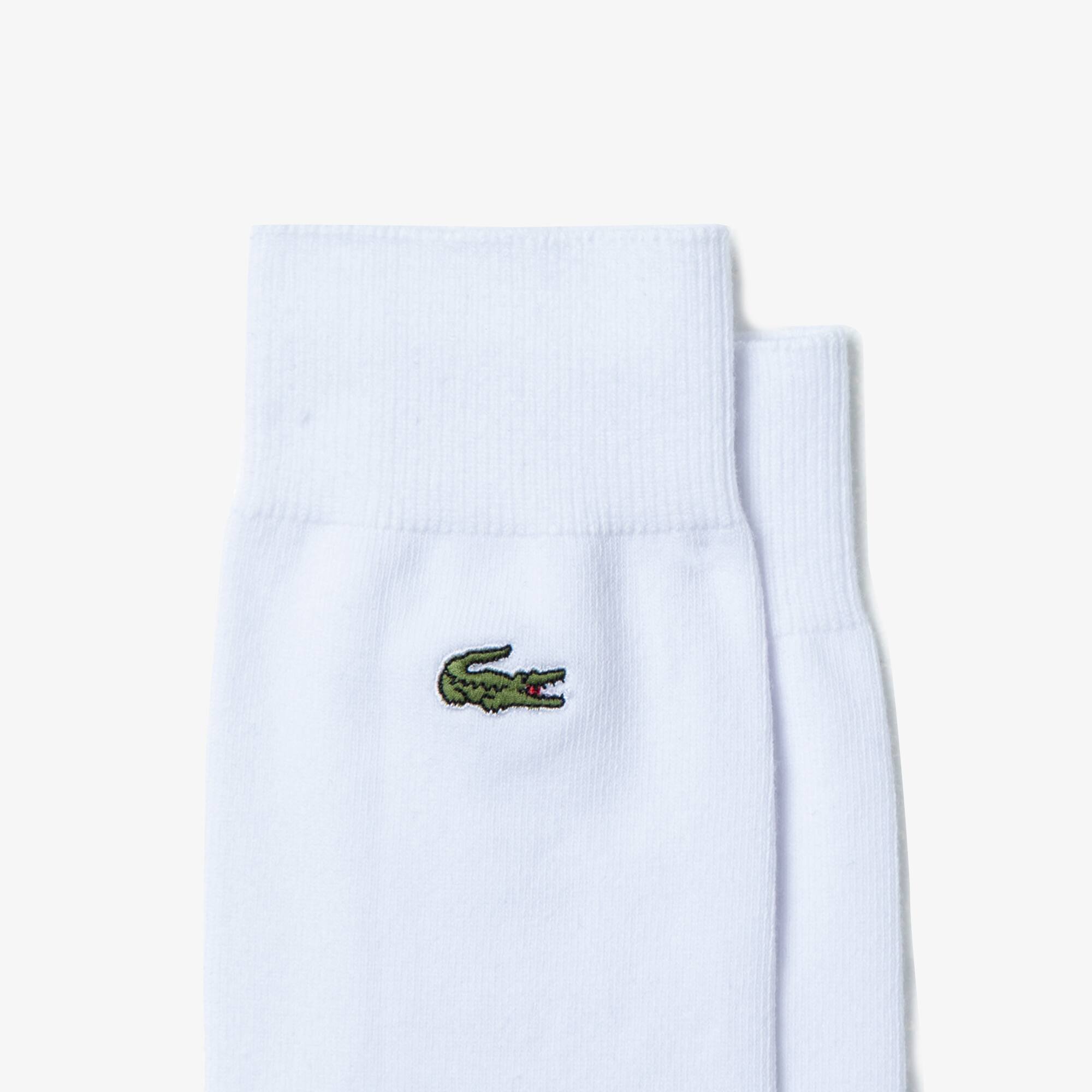 Lacoste ra5744 nuevo con embalaje original 41-46 3er Pack logotipo calcetines-Navy azul